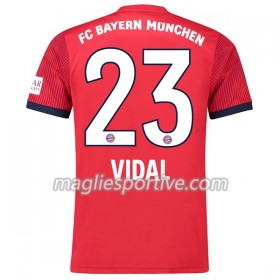 Completo Calcio Bayern Monaco Vidal 23 Divisa Prima 2018/2019